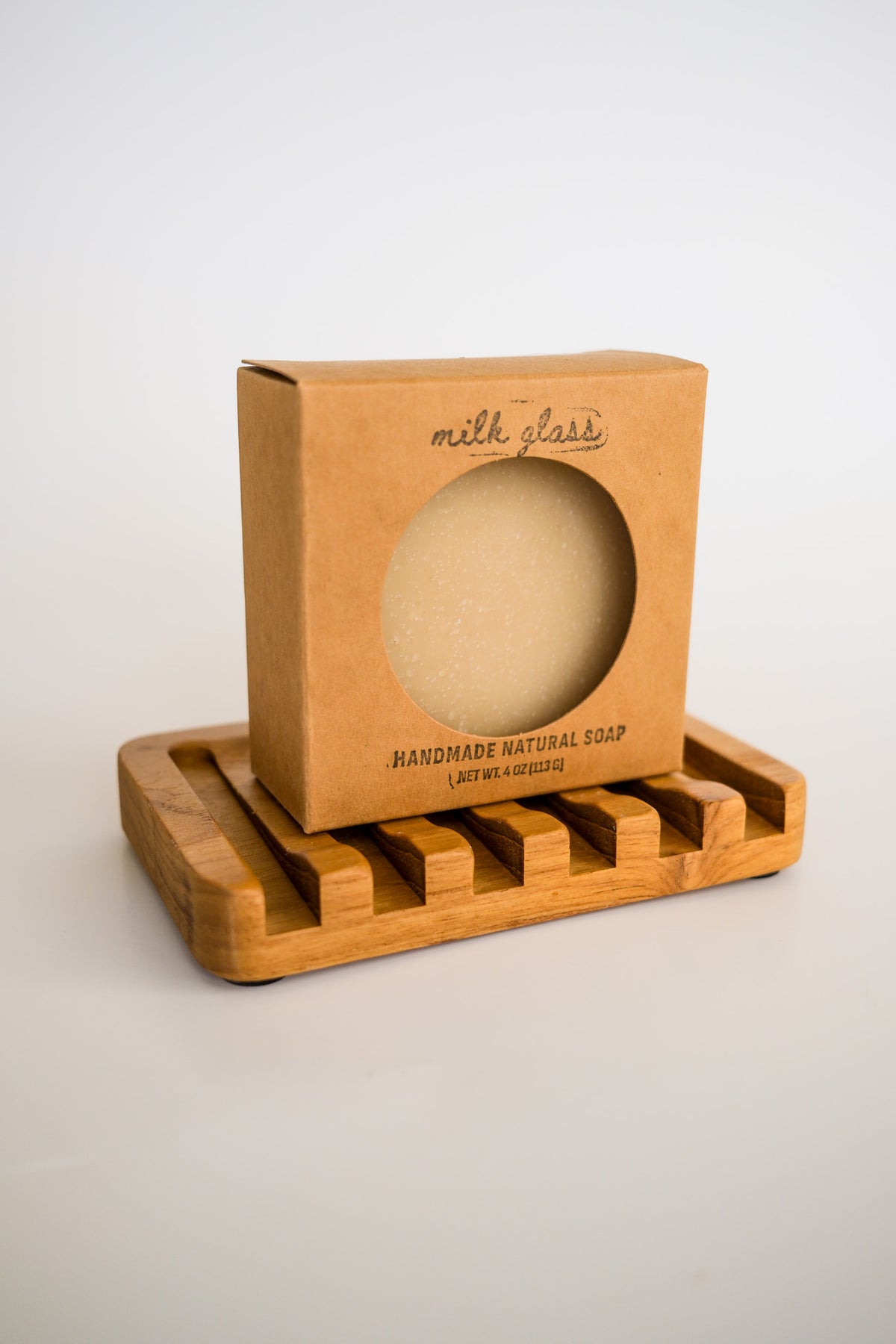 PRE-ORDER Milk Glass Handmade Soap Bar